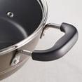 thumbnail image 5 of Tramontina Sicilia 8-Piece Non Stick Cookware Set with Glass Lids, Aluminum Nonstick Pots and Pans Kitchen Set (Hazelnut), 5 of 10