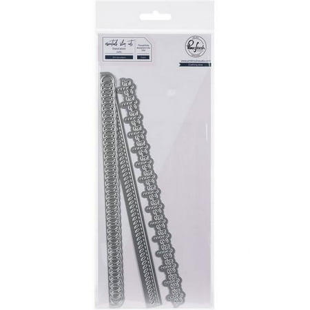 UPC: 0782150204940 | Pinkfresh Studio PF034ES 8.625 in. Slim Lacy Edgers Essentials Die Set