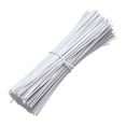 thumbnail image 3 of Metallic Twist Ties 100mm x 1mm Plastic White Cable Cord Ties 500pcs, 3 of 4