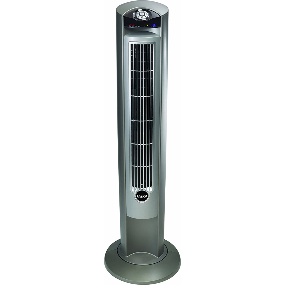 Lasko 2551 Wind Curve Platinum 42-Inch 3-Speed Tower Fan with Remote  Control 2 Pack - Walmart.com