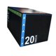thumbnail image 4 of Jump Box Step Up Box, resistente, antideslizante, 3 en 1, pliométrico, para saltar, acondicionamiento, entrenamiento de fuerza, sentadillas, estocadas 76cmx51cmx61cm, 4 of 8