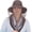 Dark Brown, variant on Head Net Hat, Safari Hat Sun Hat Bucket Hat with Hidden Net Mesh 1Pack
