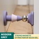 thumbnail image 1 of Xihbxyly Tope Magnético para Puerta, Diseño Potente de Acero Inoxidable, Función Anticolisión, Fácil Instalación, Silencioso y Duradero, para Puertas de Madera y Metal, Tamaño 5 X 9,5 Cm, para Uso En, 1 of 2