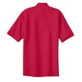 thumbnail image 6 of Port Authority Heavyweight Cotton Pique Polo-L (Red), 6 of 6