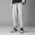 thumbnail image 4 of Pantalones cortos de hip-hop para otoño e invierno, pantalones deportivos para hombre, pierna ancha, con aguja, oferta de bienvenida, pantalones deportivos holgados tipo Joker para hombre, 4 of 5