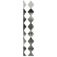 thumbnail image 3 of Ekena Millwork 47"H x 1/8"T Gypsum Adjustable Acrylic Decorative Slat Wall Panel Kit, Silver Mirror (contains 14 Slats + 1 Straight Edge Starter Slat), 3 of 12