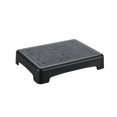 thumbnail image 3 of Tnarru Mobility Step Stool Step Riser AntiSlip Bathroom Step Stool Outdoor Indoor Portable Stool Half Step Stool for Kitchen Bedroom Black Bottom Wavy, 3 of 8