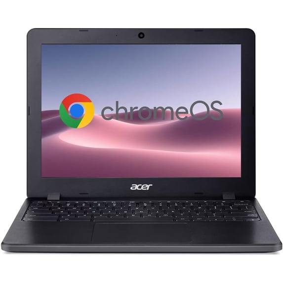 Restored Acer 712 C871 12" Chromebook | Intel Core i3 10th gen CPU | 4GB RAM | 64GB SSD | Home or Office Computer (Refurbished)