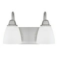 thumbnail image 2 of Capital Lighting 115121-337 Trenton 2 Light 13" Wide Bathroom Vanity Light - Nickel, 2 of 2