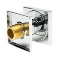 thumbnail image 3 of ALFI brand AB3820-PC Polished Chrome 2" Square Adjustable Shower Body Spray, 3 of 11