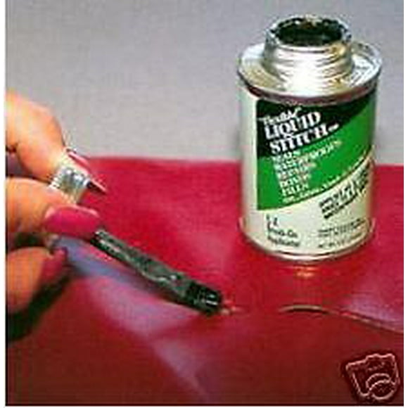 Liquid Leather Kit de Réparation Professionnel Flexi-Stitch et Vinyle Rip, 4 oz.