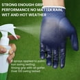 thumbnail image 5 of FINGER TEN Golf Gloves Men Left Hand Rain Grip Glove for Right Handed Golfer Value 3 Pack, All Weather Durable Grip Size Small Medium Large XL White Black Blue, 5 of 7
