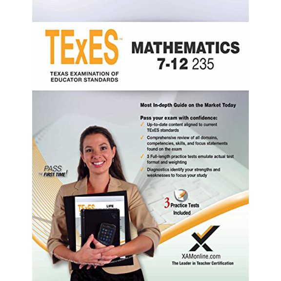Pre-Owned TExES Mathematics 7-12 235 (Paperback) 1607873745 9781607873747