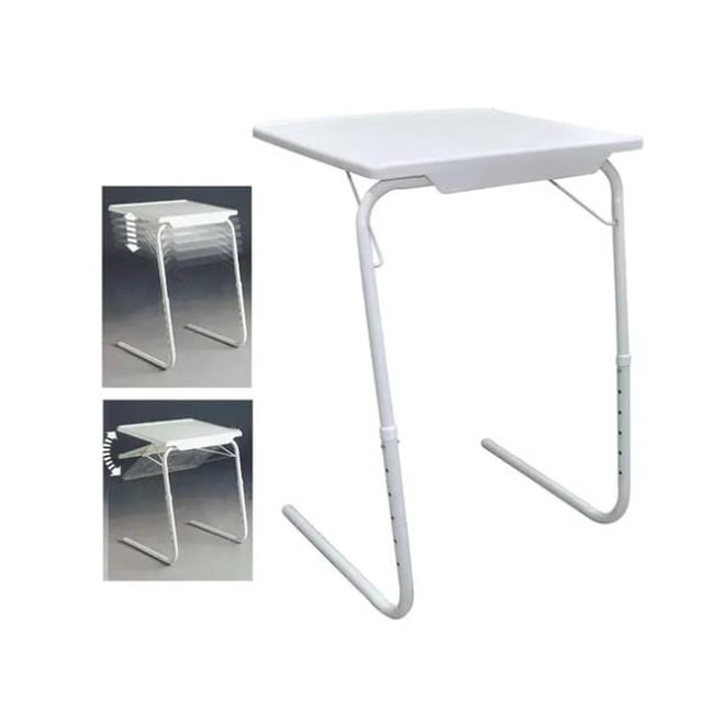 Mesa Desayuno Cama Compraymas Mesa de Servicio Rectangular Plegable