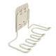 thumbnail image 2 of Portacepillos de acero inoxidable | Organizador de baño de pared | Soporte adhesivo para pasta dental y afeitado | Estante de almacenamiento metálico inoxidable, 2 of 5