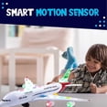 thumbnail image 6 of Toysery Airplane Toys for Kids, Bump and Go Action, Toddler Toy Plane with LED Flashing Lights and Sounds for Boys & Girls 3 -12 Years Old (Airbus A380), 6 of 9