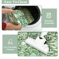 thumbnail image 7 of GlowSol 5'x7' Area Rug Vintage Rug Soft Faux Wool Rug Floral Print Area Rug Non-Shedding Carpet Living Room Bedroom Nursery Rug, Green, 7 of 7