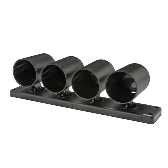 GlowShift | Universal Quad Gauge Swivel Dashboard Pod for Cars and Trucks