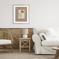 thumbnail image 3 of Stupell Industries Farmhouse Plaid Marigold Flower Gray Framed Print Under Glass, 17 x 21, by Lisa Wehmeyer, 3 of 8
