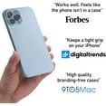 thumbnail image 5 of totallee Thin iPhone 13 Pro Max Case, Thinnest Cover Ultra Slim Minimal - for Apple iPhone 13 Pro Max (2021) (Sierra Blue), 5 of 6