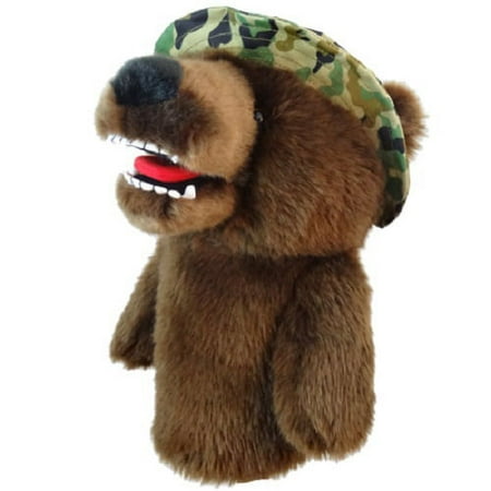 UPC: 0710489285699 | NEW Daphne s Headcovers Military Bear 460cc Driver Headcover
