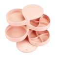 thumbnail image 1 of Caja de almacenamiento de joyas, joyero giratorio, organizador de exhibición de joyas multicapa para almacenar anillos, pendientes, pulseras y Almacenamiento y organización del hogar Numero 3 Bearachild HA041958-03, 1 of 6