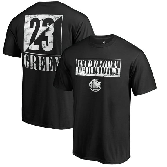 Men's Draymond Green Black Golden State Warriors Yin & Yang Name and Number T-Shirt