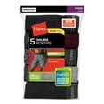 thumbnail image 3 of Hanes Men's Comfort Flex Plaid Boxers with Exposed Waistband , 5-Pack, 3 of 5