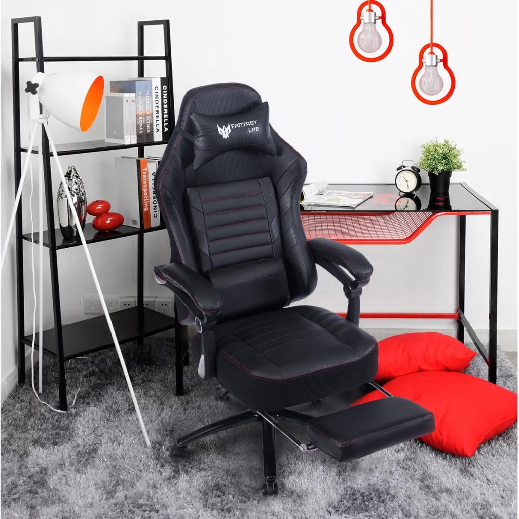 Big and Tall Gaming Chair with Footrest 400lb Gaming Chair Massage
