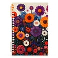 thumbnail image 7 of FORMRS 1-Subject Spiral Notebook 8" x 5" College Ruled 60 Refillable Sheet A5 Hard Cover, 2 Pack, Purple Flowers, 7 of 7