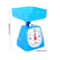 thumbnail image 3 of 1PCS Mini Kitchen Scale 8.19 Inch Portable Digital Food Scale with Sensor for Cooking Baking and Small Items, 3 of 8
