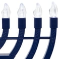 thumbnail image 5 of Northlight Battery Operated LED Lighted Star of David Hanukkah Menorah - 11.75" - Blue, 5 of 7