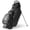 Black, variant on Aroli Golfish Full Length 5 Dividers Lightweight Waterproof Zipper PU Leather Golf Bags Pouch White Black Golf Stand Bag for Men/Women