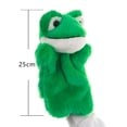 thumbnail image 5 of SPRING PARK Cartoon Frog Animal Plush Doll Hand Puppet Storytelling Toy Home Sofa Ornament, 5 of 5
