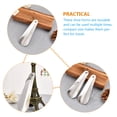 thumbnail image 3 of LABSERRON 2pcs Stainless Steel Shoehorn Short Handle Dressing Aid Daily Use, 3 of 8