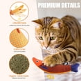 thumbnail image 2 of Enkarl Cat Toys 4 Pack Catnip Saury Fish Toys for Bored Indoor Cats Soft Plush Kitten Toy with Crinkle Sound Interactive Chew Cute Toys for All Breeds, 2 of 11