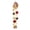03# A, variant on Christmas Door Hanger Decorations, Glowing Lighted Vertical Display for Home Holiday Entryway Decor