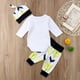 thumbnail image 4 of Conjunto de 3 piezas de ropa para hermano pequeño, mono y pantalones largos para recién nacidos de 0 a 24 meses., 4 of 6