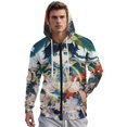 thumbnail image 2 of Genshin Impact Jacket Casual Oversized Hoodie Stylish Zipper Hooded Sweatshirt Warm Loose Outerwear 4XL, 2 of 8