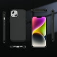 thumbnail image 4 of Allytechgroup Carbon Fiber Case for iPhone 15, Slim Lightweight Magnetic Back Cover Support Wireless Charging Non-Slip Shockproof Anti-Scratch for iPhone 15 Women Men, Black, 4 of 9