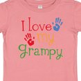 thumbnail image 4 of Inktastic I Love My Grampy Grandchild Boys or Girls Baby T-Shirt, 4 of 5