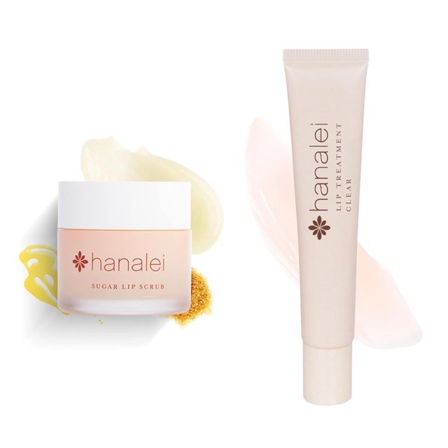 Set de cuidado labial Hanalei Sugar Lip Scrub & Kukui Oil Treatment