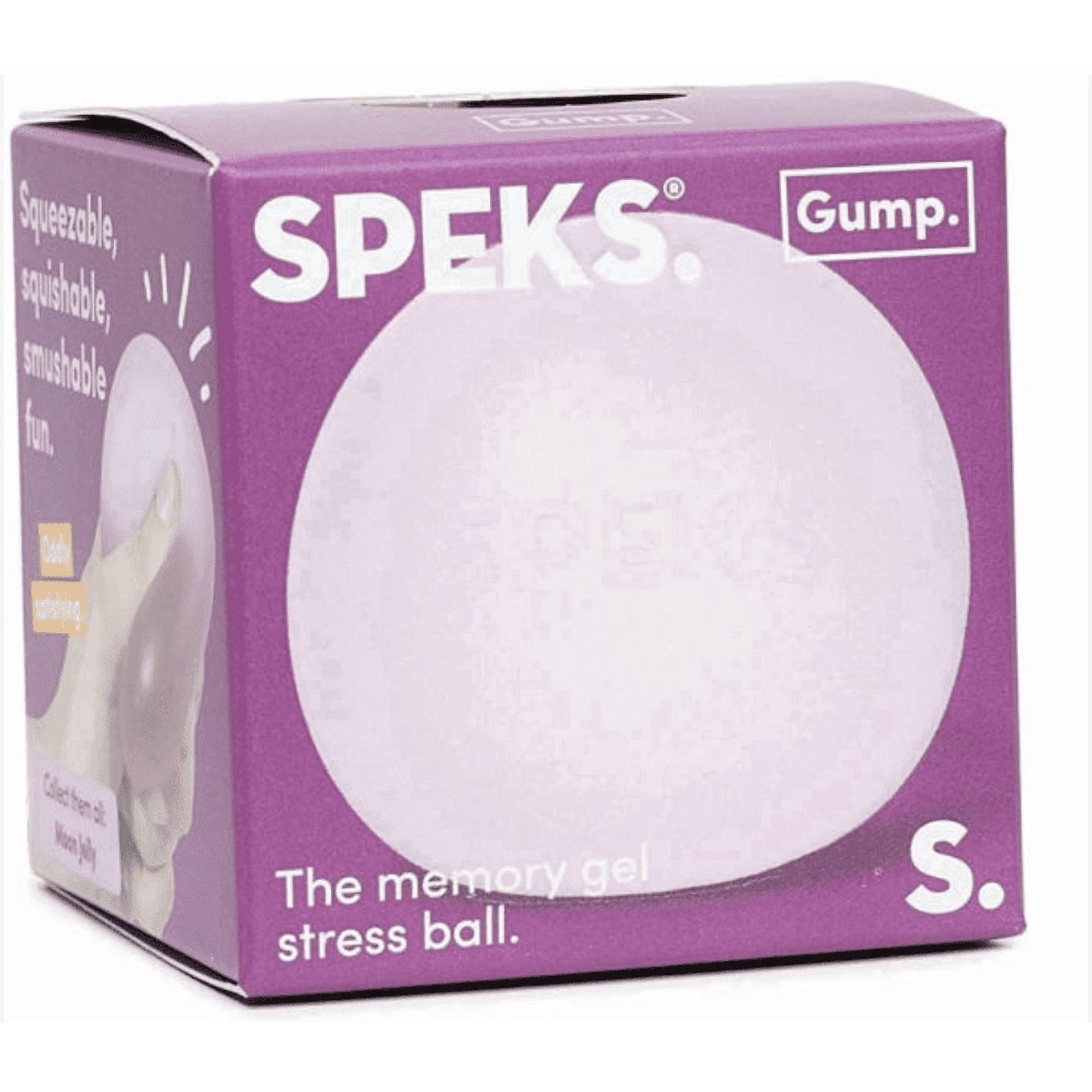 Gump Memory Gel Stress Ball-Moon Jelly