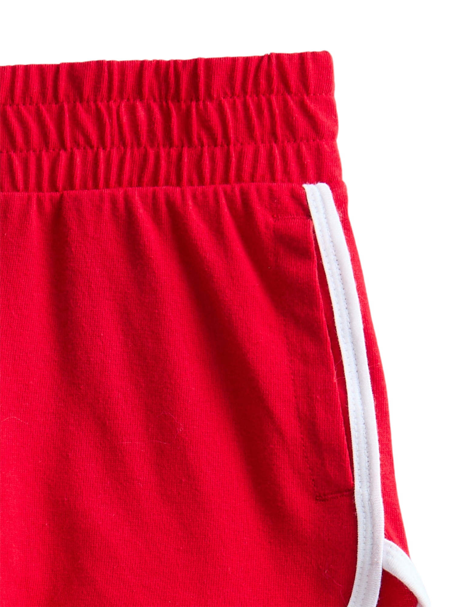 Wonder Nation Girls Dolphin Shorts, 2-Pack, Sizes 4-18 & Plus