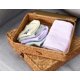 thumbnail image 2 of Juego de 2 cubos de almacenamiento DOKOT Flat Seagrass con tapa (S+L), color marrón, 2 of 7