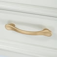 thumbnail image 3 of Furniture Handle Brushed Brass Kitchen Furniture Handle Zinc Alloy Kitchen Knob, 3 of 5