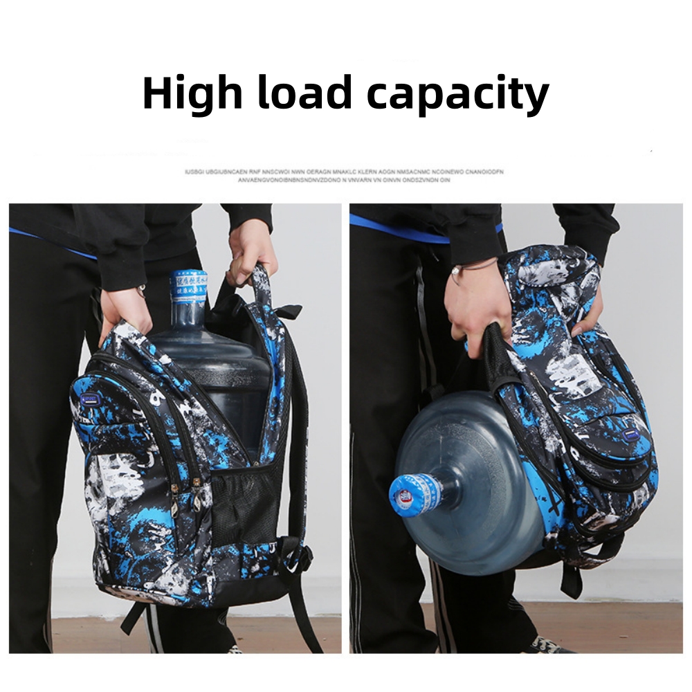 Mochilas escolares para niños, con compartimento para laptop de 15.6 pulgadas, para adolescentes, azul 5