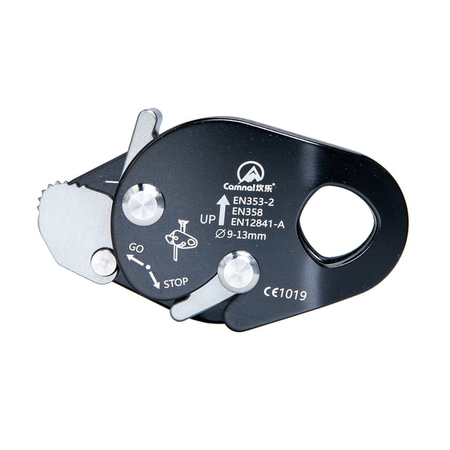 Arbolista de escalada de árboles Sunnimix Ajustador de agarre de cuerda Negro