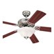 thumbnail image 2 of Ventilador Westinghouse Vintage II 5 Aspas 52 Pulgadas Reversible Palo de Rosa y Café Arse, 2 of 3