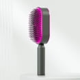 thumbnail image 3 of Aosijia Self Cleaning Hair Brush Massager Comb Brushes Detangling Anti Static Hairbrush Cleaner for Men and Women, 3 of 14
